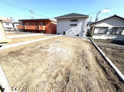 ～現地土地写真～これから着工いたします。　当社施工例の完成現場見学会もお気軽にお問い合わせください。