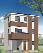 ～外観予想パース～
建築中につき、建物の設備や仕様はモデル棟でご覧いただけます。お気軽にお問合せ下さい。