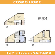 ≪参考間取りプラン≫
〇新築時総額例2780万円税込〇
・3階建て建物72.97m2
・建物価格1400万円税込