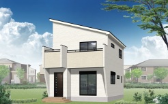 ~外観予想パース~
・計画段階の図面を描いたイメージ図です。また今後予告なく変更になる場合がございます。